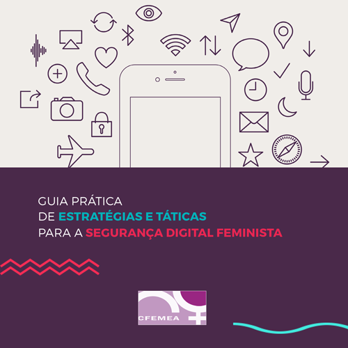 capa da Guia Prática de Estratégias e Táticas para a Segurança Digital Feminista 